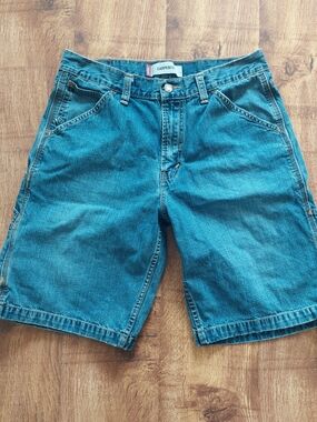 Denim Men’s Blue Shorts Light Wash Cargo Levi's Size 32 Baggy 00s Y2K Jeans